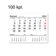 Jednotný kalendár 2024 - 100 sád.