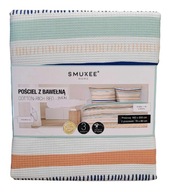Obliečky Smukee 160 x 200 Štruktúra kôry Polycotton, obojstranný zips Obliečky Smukee 160 x 200 Štruktúra kôry Polycotton, obojstranný zips