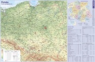 Podložka na stôl Mapa Poľska