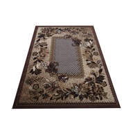 Klasický koberec BCF Lacno hnedý mäkký 80x150