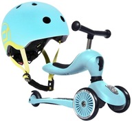 SET SKÚTRE SCOOTANDRIDE BlueBerry 2v1 pojazdná + LED PRILBA XXS pre S 1+ SET SKÚTRE SCOOTANDRIDE BlueBerry 2v1 pojazdná + LED PRILBA XXS pre S 1+