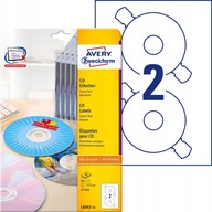 CD LABELS AVERY L6043-25 117mm 50 ks. CD LABELS AVERY L6043-25 117mm 50 ks.