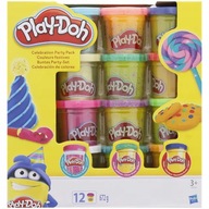 Narodeninová súprava Play-Doh s konfetami a trblietkami