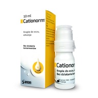 CATIONORM očné kvapky 10ml Hydration and Comfort