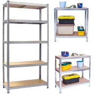 KOVOVÝ ÚLOŽNÝ REGÁL 180X90X40CM NOSNOSŤ 875KG KOVOVÝ ÚLOŽNÝ REGÁL 180X90X40CM NOSNOSŤ 875KG