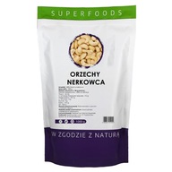 Prírodné celé kešu orechy 1000 g Prírodné celé kešu orechy 1000 g