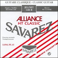 Savarez 540R - struny pre klasickú gitaru