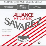 Savarez 540R - struny pre klasickú gitaru