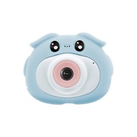 Detský digitálny fotoaparát Maxlife s funkciou fotoaparátu MXKC-100 modrý