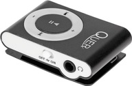MP3 prehrávač Quer (čierny) - čítačka micro SD