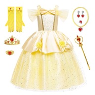 Kostým princeznej Belle XGETOP Príslušenstvo pre krásku a zviera 110 Kostým princeznej Belle XGETOP Príslušenstvo pre krásku a zviera 110