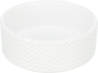 Biela keramická miska pre psa 0,9L ø16cm Biela keramická miska pre psa 0,9L ø16cm