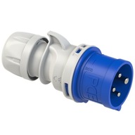 Zástrčka s meničom fázy 16A 4P 400V IP44 SHARK Zástrčka s meničom fázy 16A 4P 400V IP44 SHARK