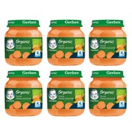 GERBER BIO tekvica batát BIO 6x125g GERBER BIO tekvica batát BIO 6x125g