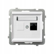 RJ45 POČÍTAČOVÁ ZÁSUVKA OSPEL SONATA BIELA RJ45 POČÍTAČOVÁ ZÁSUVKA OSPEL SONATA BIELA