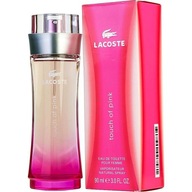 LACOSTE TOUCH OF PINK EDT 90ml USZK. ZBALENIE. LACOSTE TOUCH OF PINK EDT 90ml USZK. ZBALENIE.