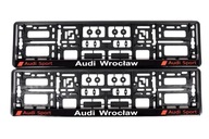 RÁM S LOGOM AUDI SPORT ČERVENÉ ŠPZ RÁM S LOGOM AUDI SPORT ČERVENÉ ŠPZ