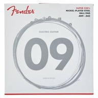 Struny na elektrickú gitaru Fender 250L 009-042 Struny na elektrickú gitaru Fender 250L 009-042