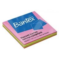 Lepiace bločky Bantex 75 x 75 mm 100 ks