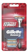 Holiaci strojček Gillette Sensor3 Red Edition