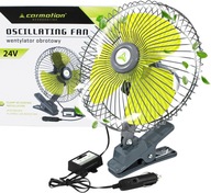 VENTILÁTOR AUTO OTOČNÝ VENTILÁTOR KLIP 24V VENTILÁTOR AUTO OTOČNÝ VENTILÁTOR KLIP 24V