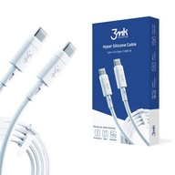 Hypersilikónový kábel USB-C Type-C 60W 3A 3mk Hypersilikónový kábel USB-C Type-C 60W 3A 3mk