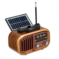 Retropolis AUSTIN Vintage Radio Retro Solar USB microSD Bluetooth 1200mAh Retropolis AUSTIN Vintage Radio Retro Solar USB microSD Bluetooth 1200mAh
