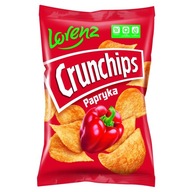 21x140g CRUNCHIPS paprikové chrumky KARTÓN + oblátky