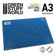 Green Stuff World: Modrá podložka na rezanie formátu A3 Green Stuff World: Modrá podložka na rezanie formátu A3