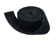 Dvojitá čierna suchý zips 30 mm Organizačná páska Dvojitá čierna suchý zips 30 mm Organizačná páska
