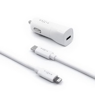 USB-C/lightning autonabíjačka, 18W, pevná USB-C/lightning autonabíjačka, 18W, pevná