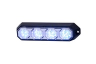 Výstražná LED lampa LDO 2260 modrá Výstražná LED lampa LDO 2260 modrá