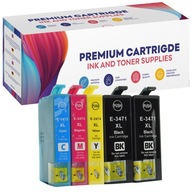 5x ATRAMENTY pre EPSON WF-3720DW WF-3725DWF 34XL SET 5x ATRAMENTY pre EPSON WF-3720DW WF-3725DWF 34XL SET
