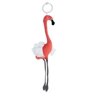 Plyšový plyšový plyšák Jungle Sleeping Flamingo, koral Plyšový plyšový plyšák Jungle Sleeping Flamingo, koral