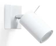 RING 1 NÁSTENNÁ LAMPA NÁSTENNÁ LAMPA, BIELE MODERNÉ OSVETLENIE PRE RELAXÁCIU SOLLUX RING 1 NÁSTENNÁ LAMPA NÁSTENNÁ LAMPA, BIELE MODERNÉ OSVETLENIE PRE RELAXÁCIU SOLLUX