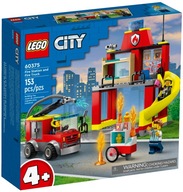 LEGO City 60375 Hasičská stanica a hasičské auto 4+ LEGO City 60375 Hasičská stanica a hasičské auto 4+