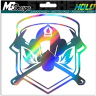 NÁLEPKA HASIČ HASIČSKÝ HOLOGRAM Zboru dobrovoľných hasičov NÁLEPKA HASIČ HASIČSKÝ HOLOGRAM Zboru dobrovoľných hasičov