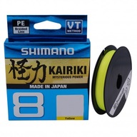 Shimano Kairiki 8 0,19mm 12,00kg 150m Žltá