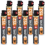 Plyn do klincovačky 8 ks 152mm 74ml 40g L+152 Plyn do klincovačky 8 ks 152mm 74ml 40g L+152
