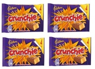 4x104g CADBURY Crunchie Bars UK