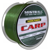 Silný kaprový vlasec Mistrall Admunson Carp Camouflage 0,25 mm 1000 m Silný kaprový vlasec Mistrall Admunson Carp Camouflage 0,25 mm 1000 m