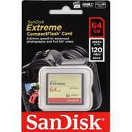 SanDisk CF EXTREME 64GB 120MB/s