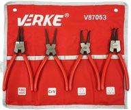 Verke V87053 Sada klieští Seger 180 mm 4 ks. Verke V87053 Sada klieští Seger 180 mm 4 ks.