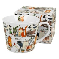 JEDNODUCHÝ HRNČEK 610 ML + ELEGANTNÁ KRABIČKA 'LENIVÉ CATS' JEDNODUCHÝ HRNČEK 610 ML + ELEGANTNÁ KRABIČKA 'LENIVÉ CATS'