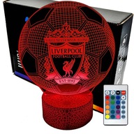 Nočná LED lampa Liverpool FC Football 3D LAMP Nočná LED lampa Liverpool FC Football 3D LAMP