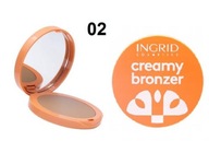 INGRID Krémový bronzer matný lisovaný 02 10g