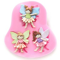 Fairy Elf Silikónové formy na dekoráciu fondánových tort