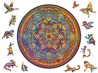 Prémiové drevené puzzle pre dospelých Mandala Perfect Harmony L 200 ks