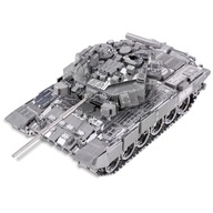Kovový 3D model puzzle - Tank T-90A