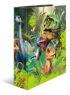 A4 kartónový zakladač Dinosaury 7 cm A4 kartónový zakladač Dinosaury 7 cm